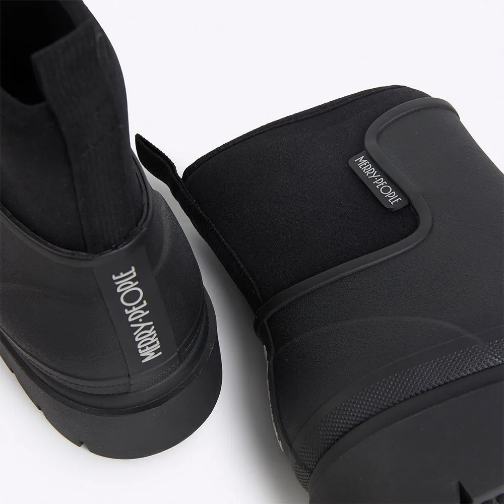 Tully Rain Boot in Black from Merry People