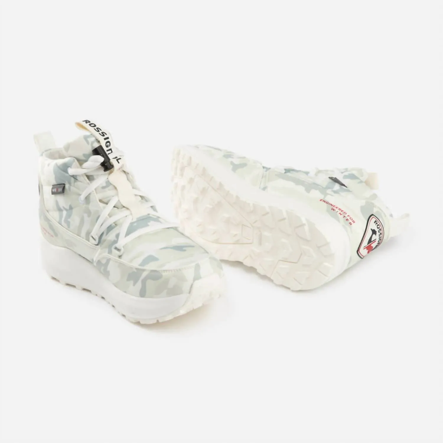 Unisex Rossi Podium Boots In White Camo