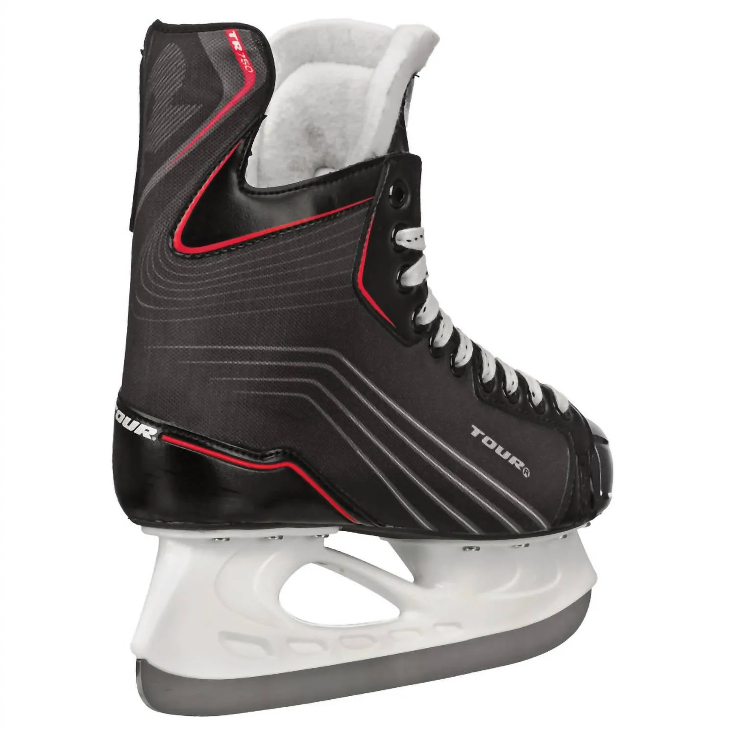 Unisex Tr-750 Ice Hockey Skates In Black