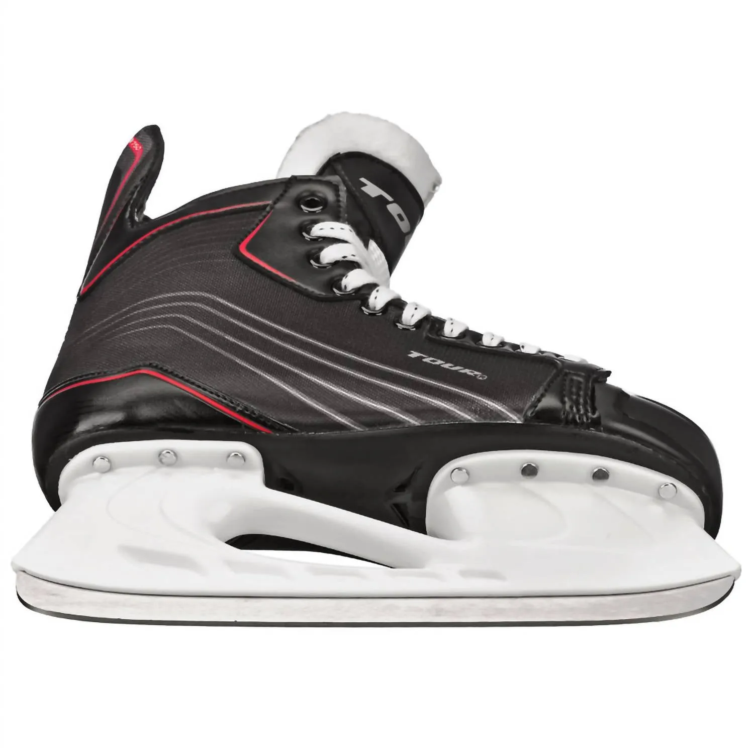Unisex Tr-750 Ice Hockey Skates In Black