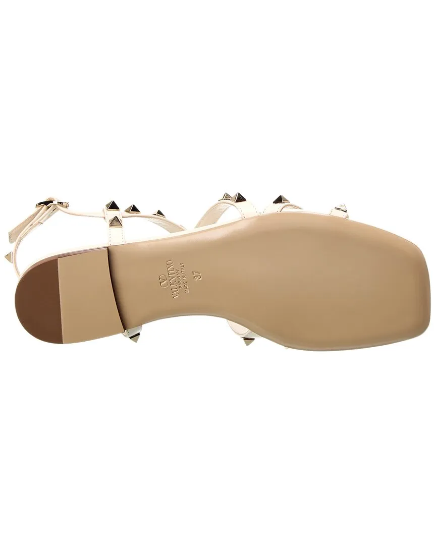 Valentino Rockstud Leather Sandal