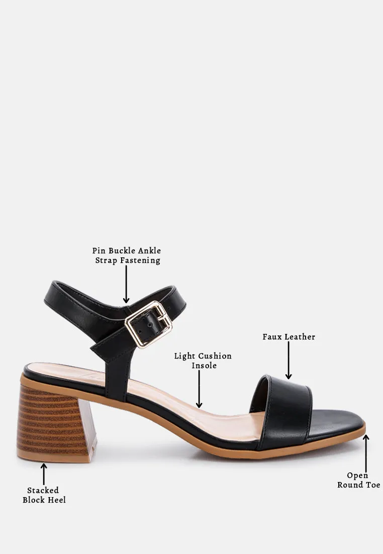 varya stacked heel sandals