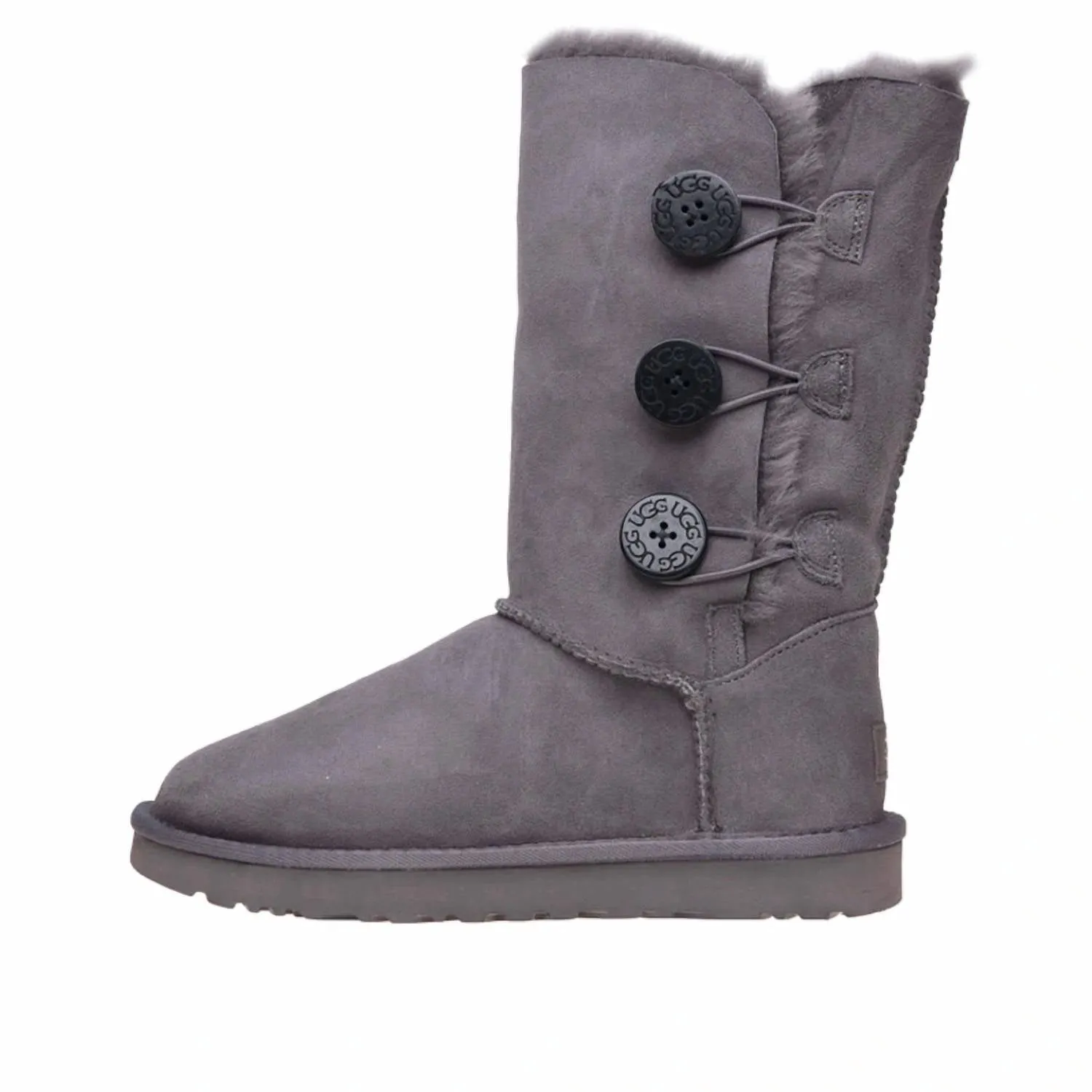 Women's Bailey Button Triplet Boot In Grey