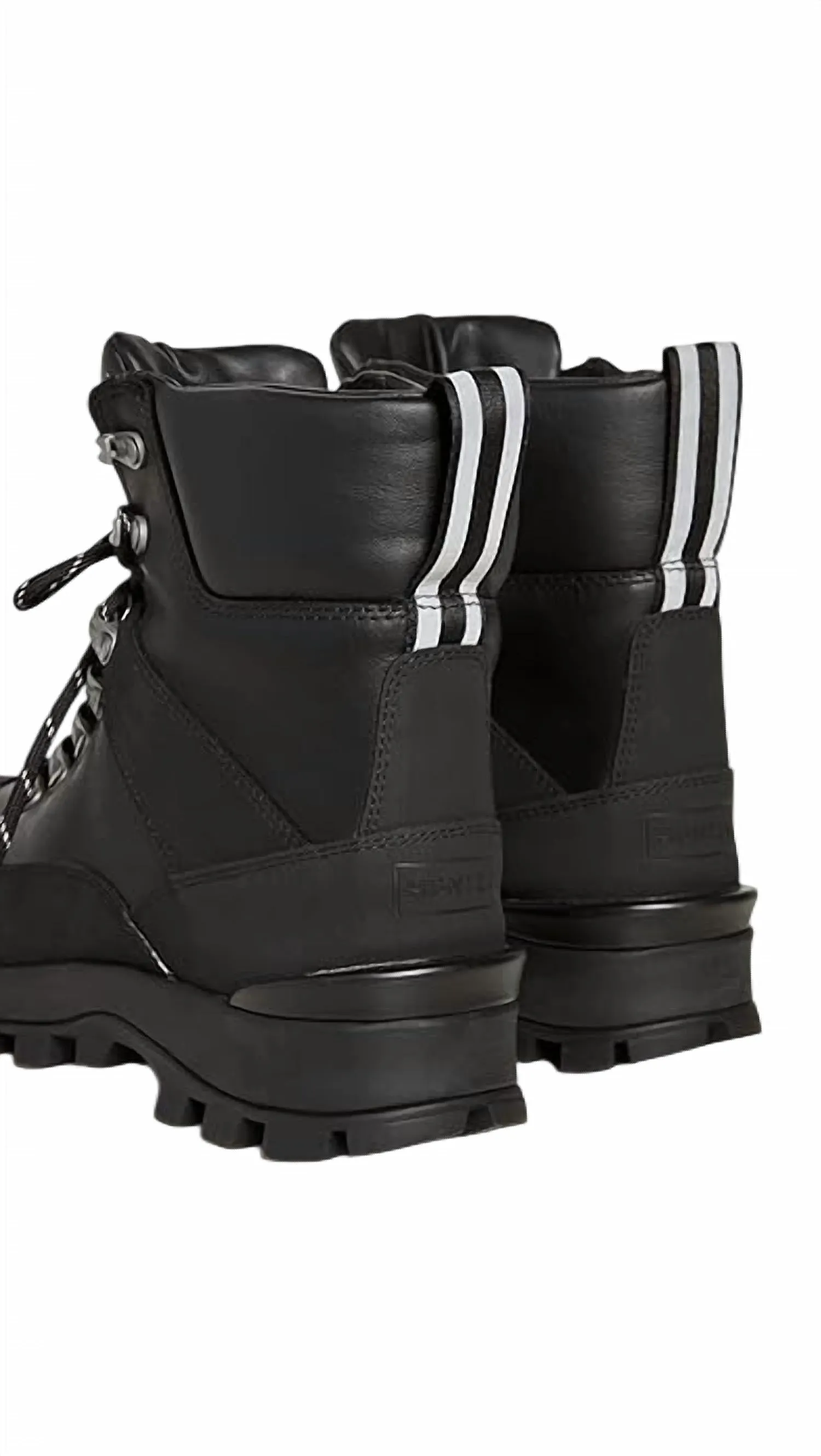 Women's Commando Boots In Black