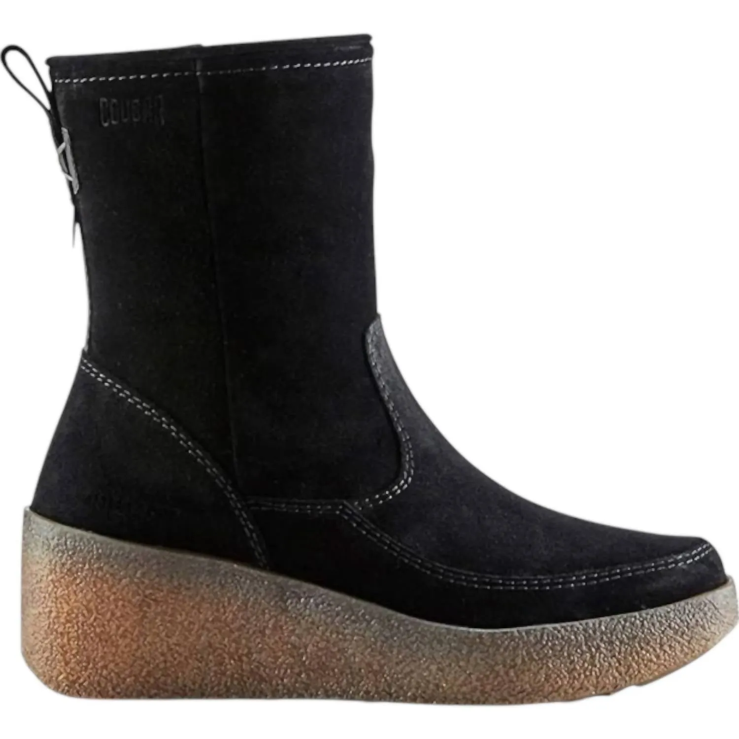 Women's Devlin Boots In Black Suede