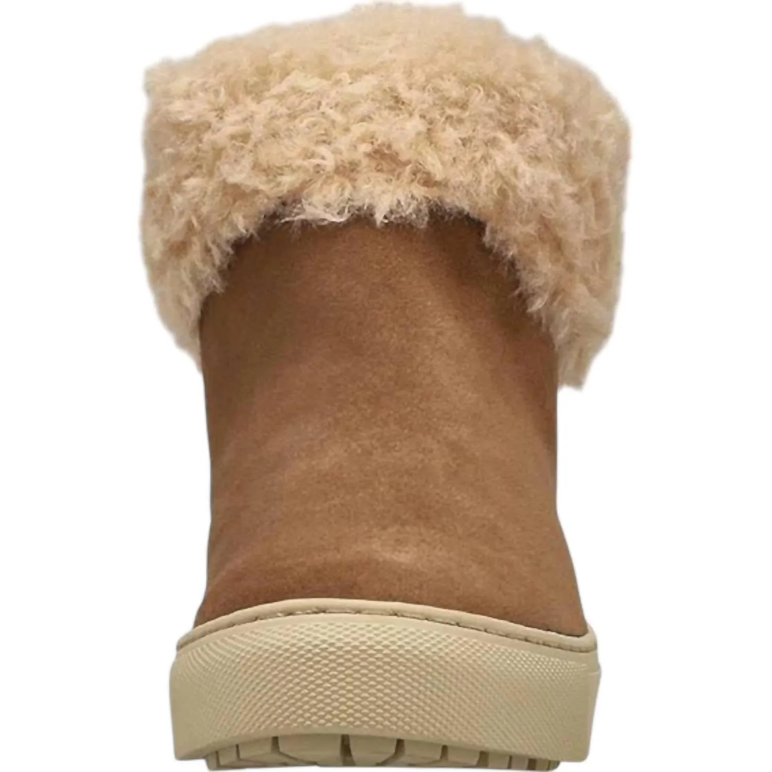 Women's Devon Boots In Draft Suede/teddy Fur
