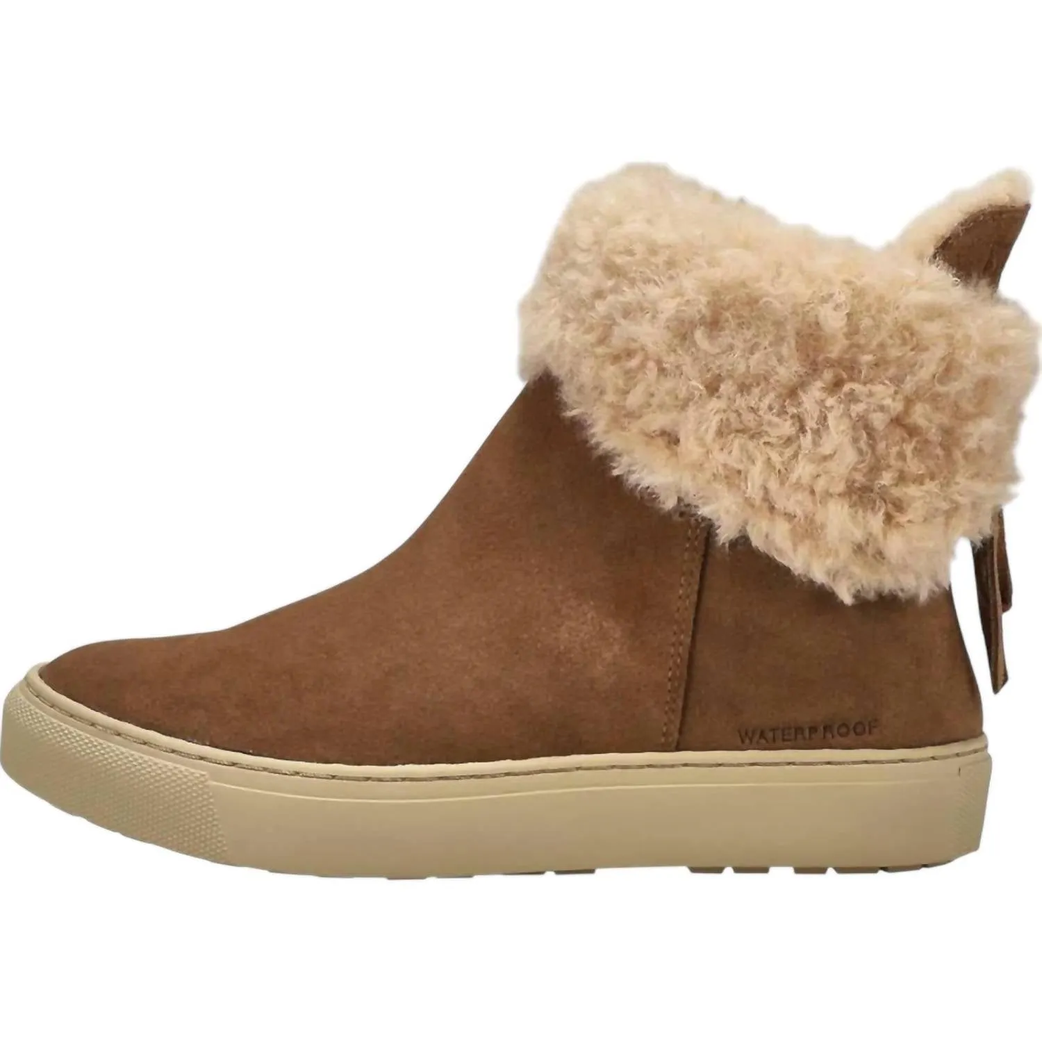 Women's Devon Boots In Draft Suede/teddy Fur