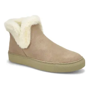 Women's Duffy Suede Waterproof Winter Boots In Mushroom