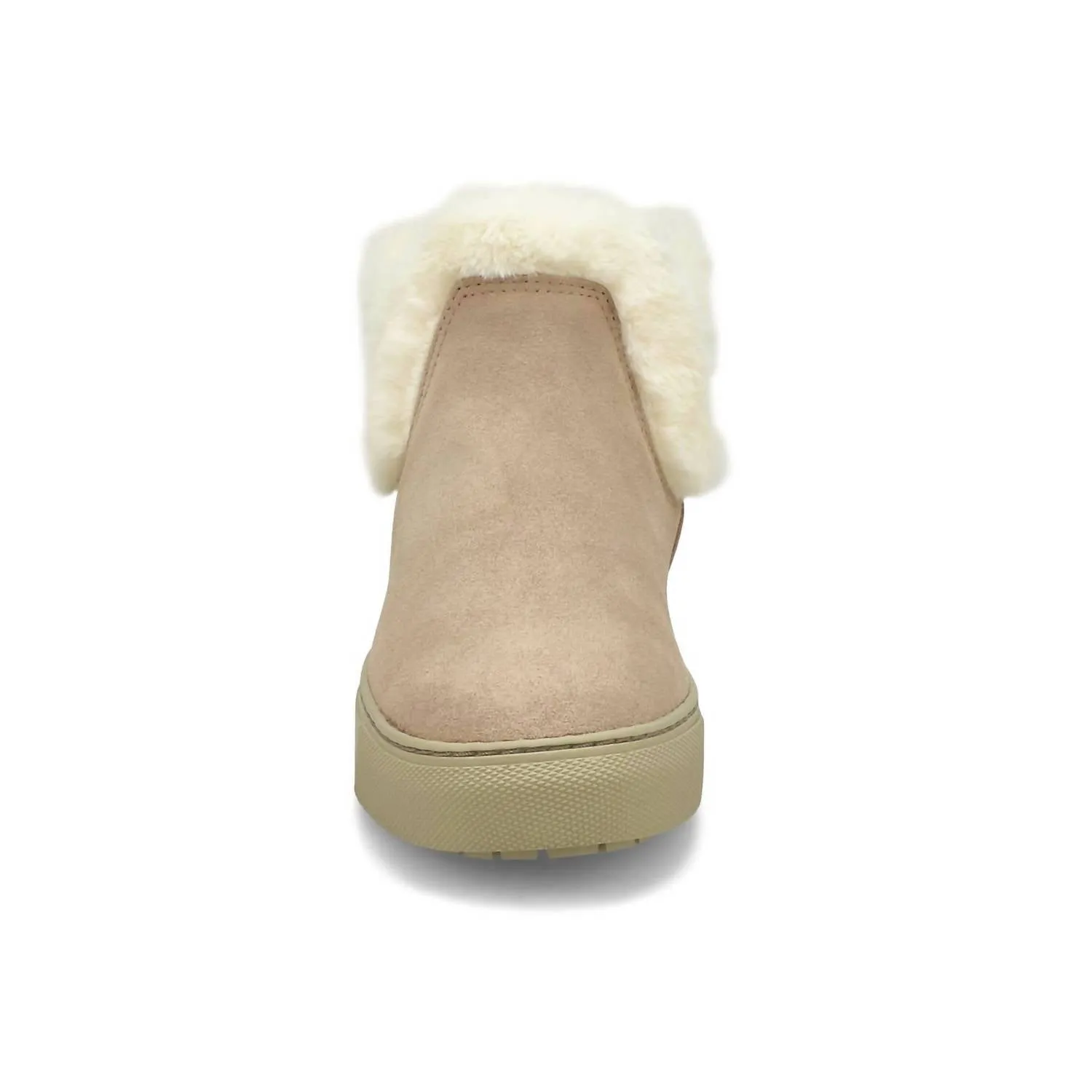 Women's Duffy Suede Waterproof Winter Boots In Mushroom