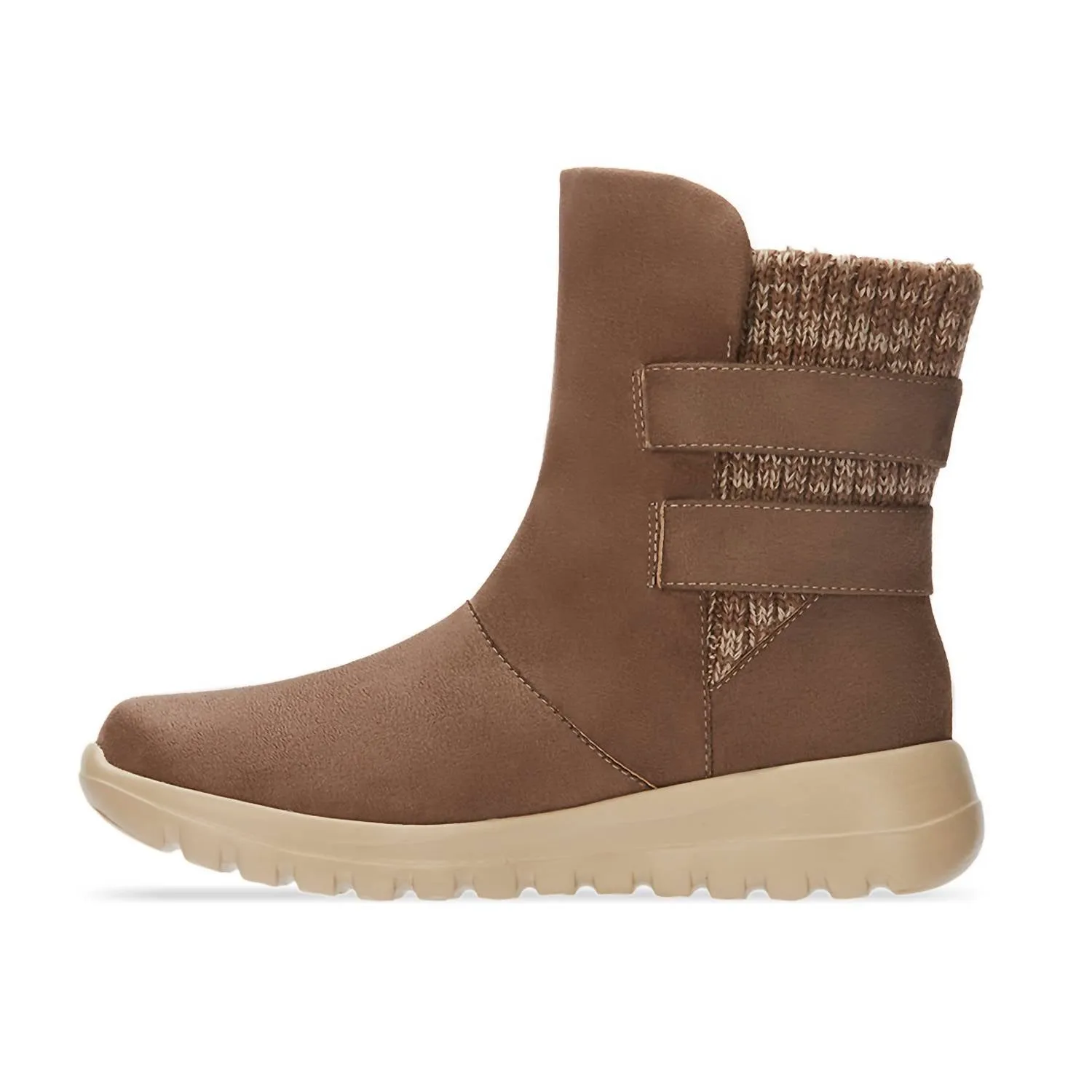 Women's Easy Adjust Winter Boots In Camel