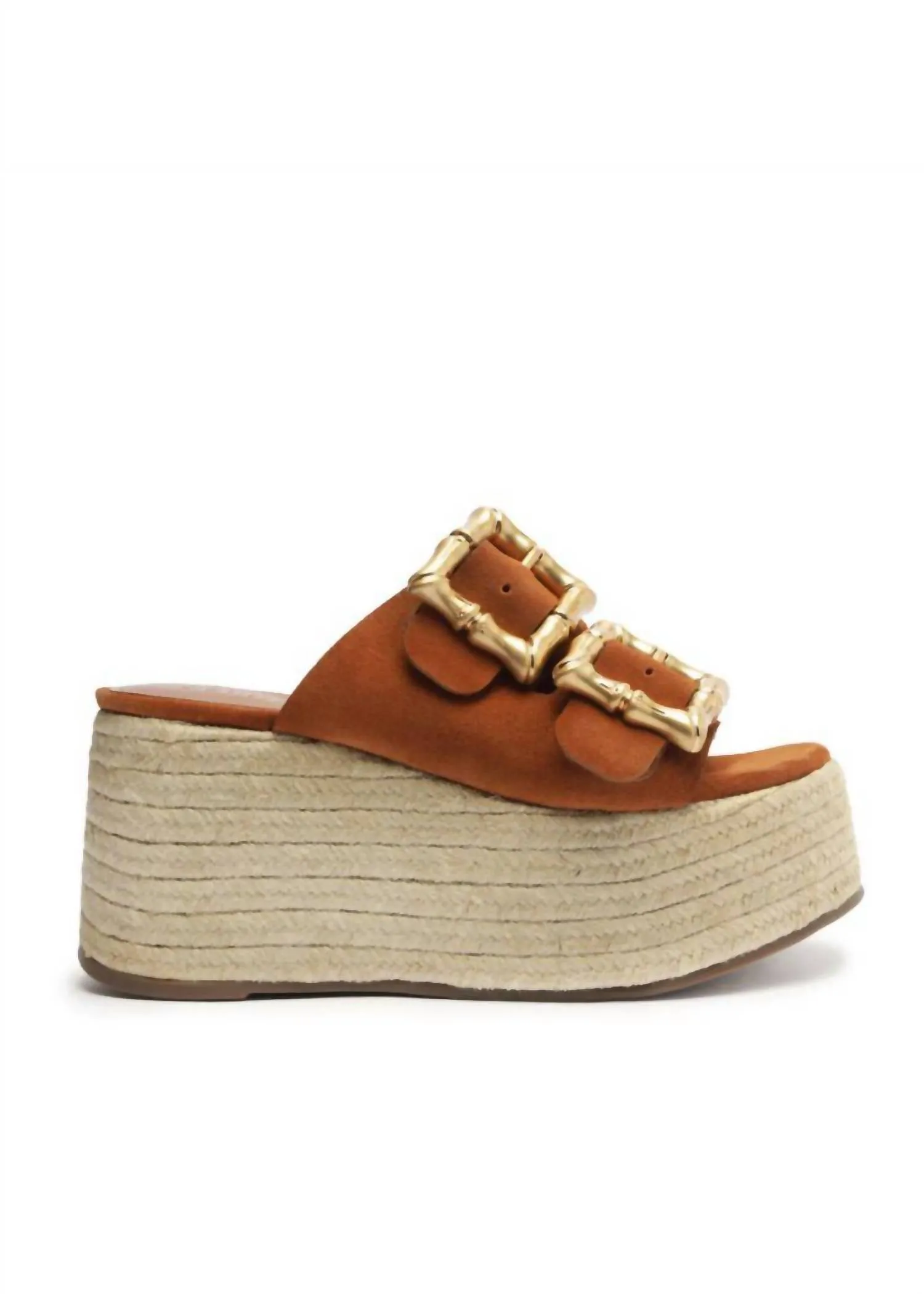 Women's Enola Flatform Sandals In Miele