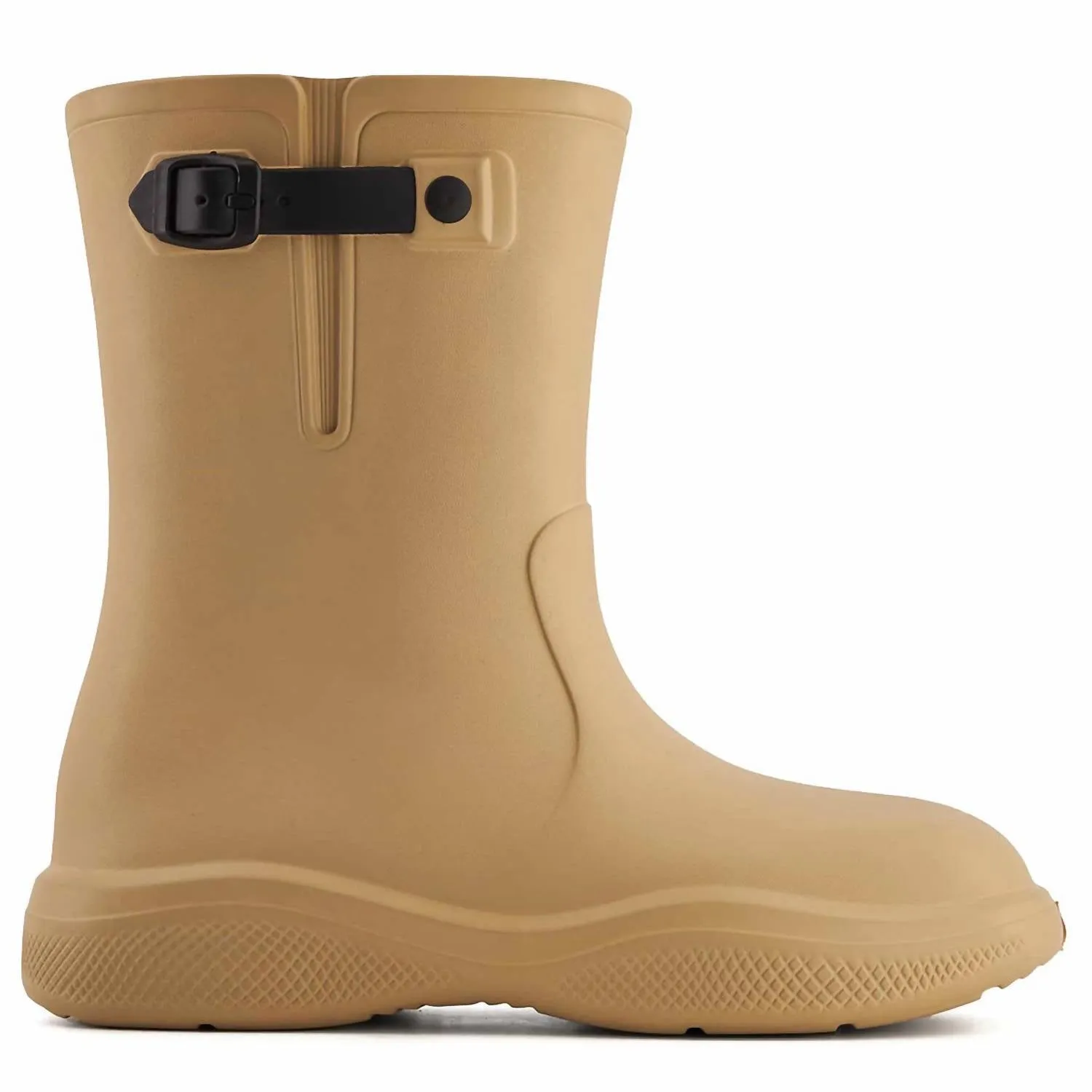 Women's Fashion Rain Boots In Beige