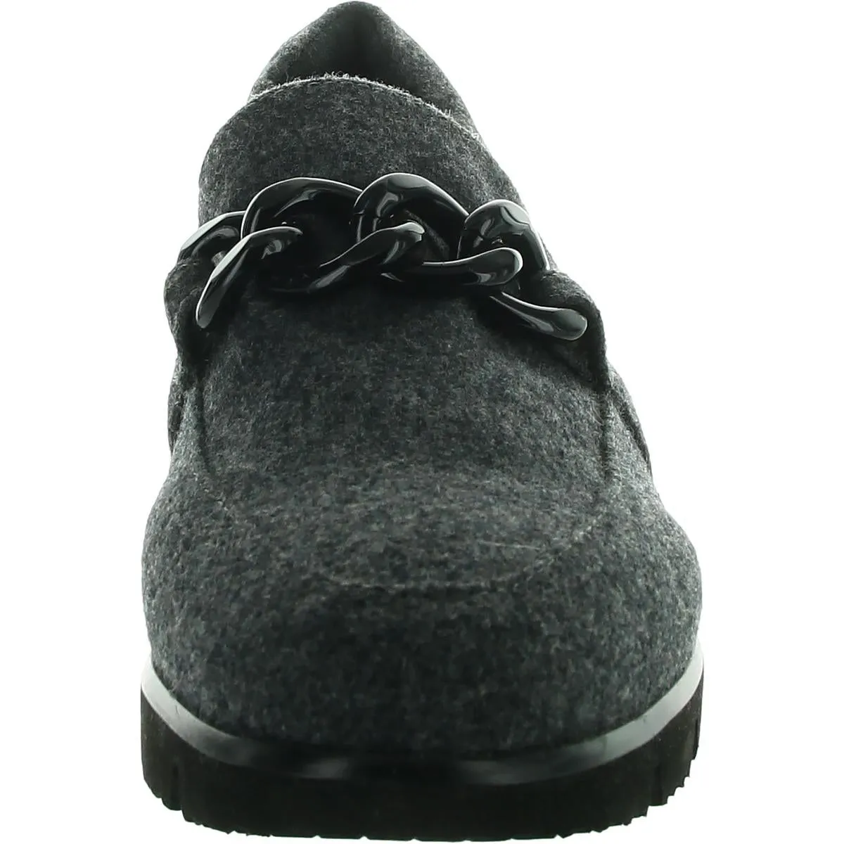 Womens Faux Fur Manmade Loafers