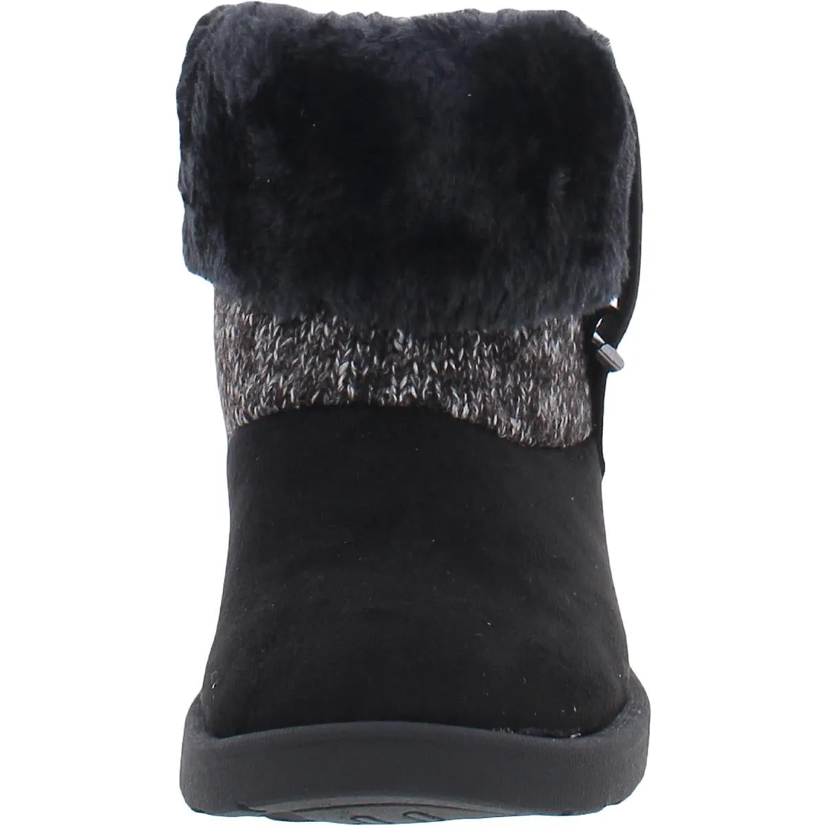 Womens Faux Suede Ankle Winter & Snow Boots
