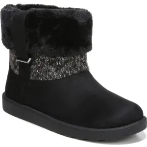 Womens Faux Suede Ankle Winter & Snow Boots