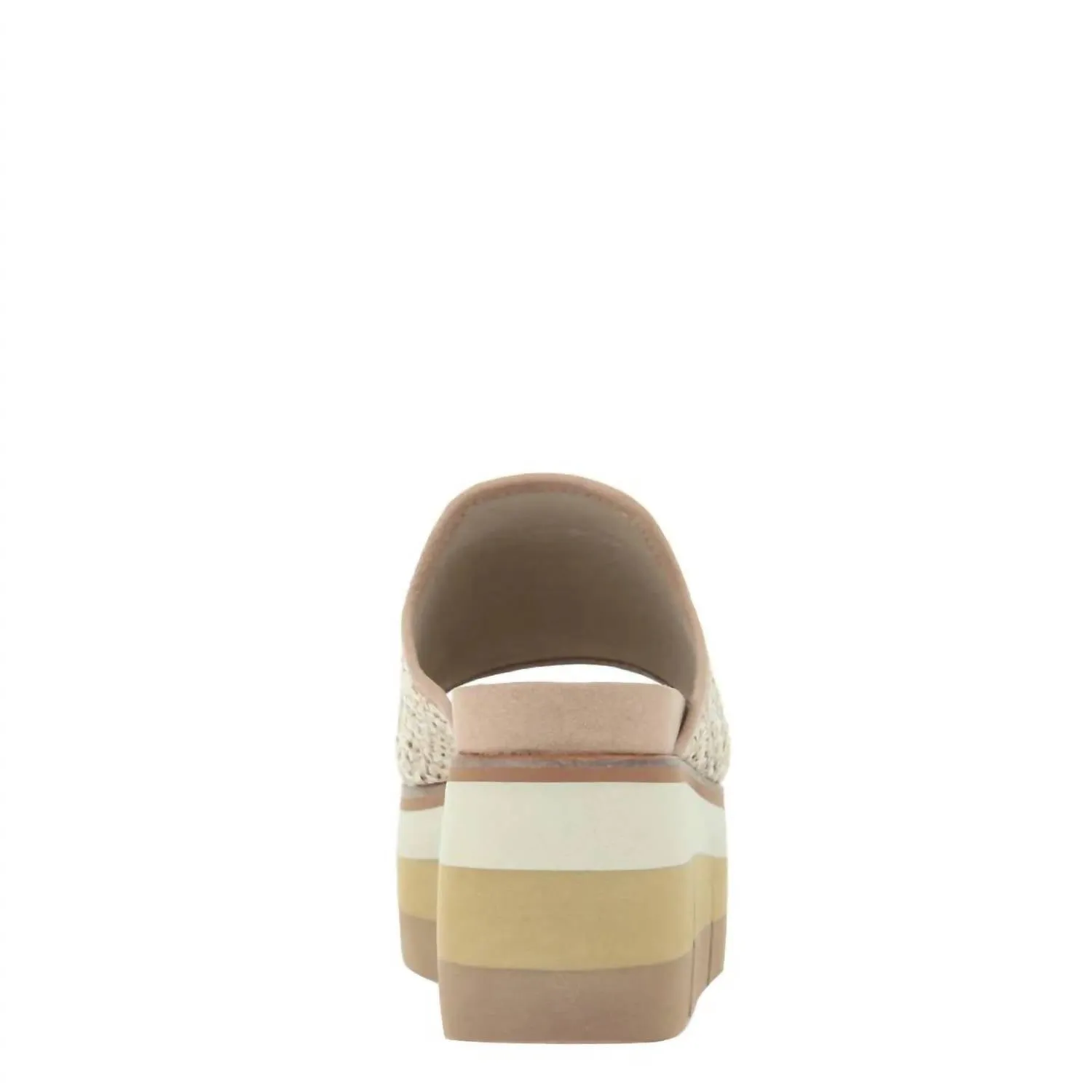 Women's Flocci Platform Sandals In Beige
