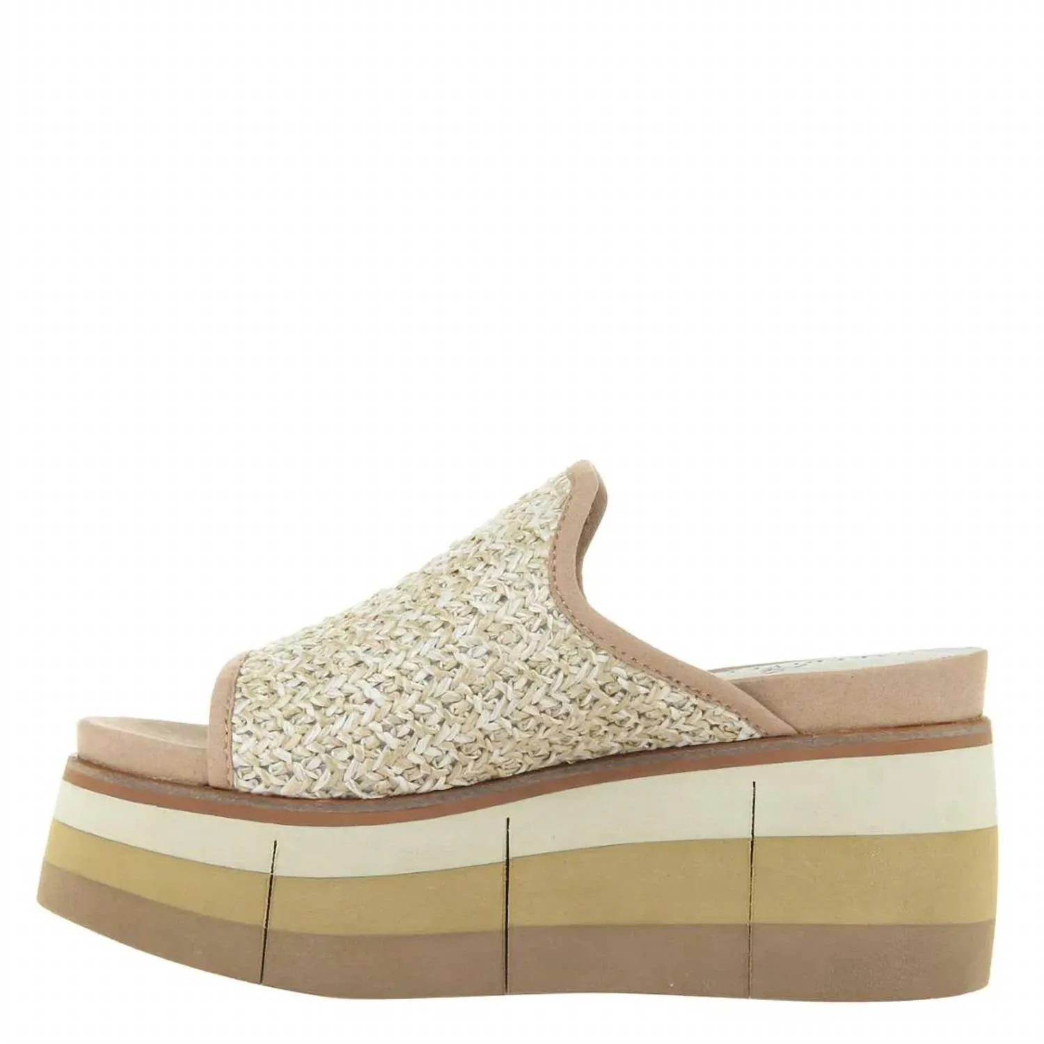 Women's Flocci Platform Sandals In Beige