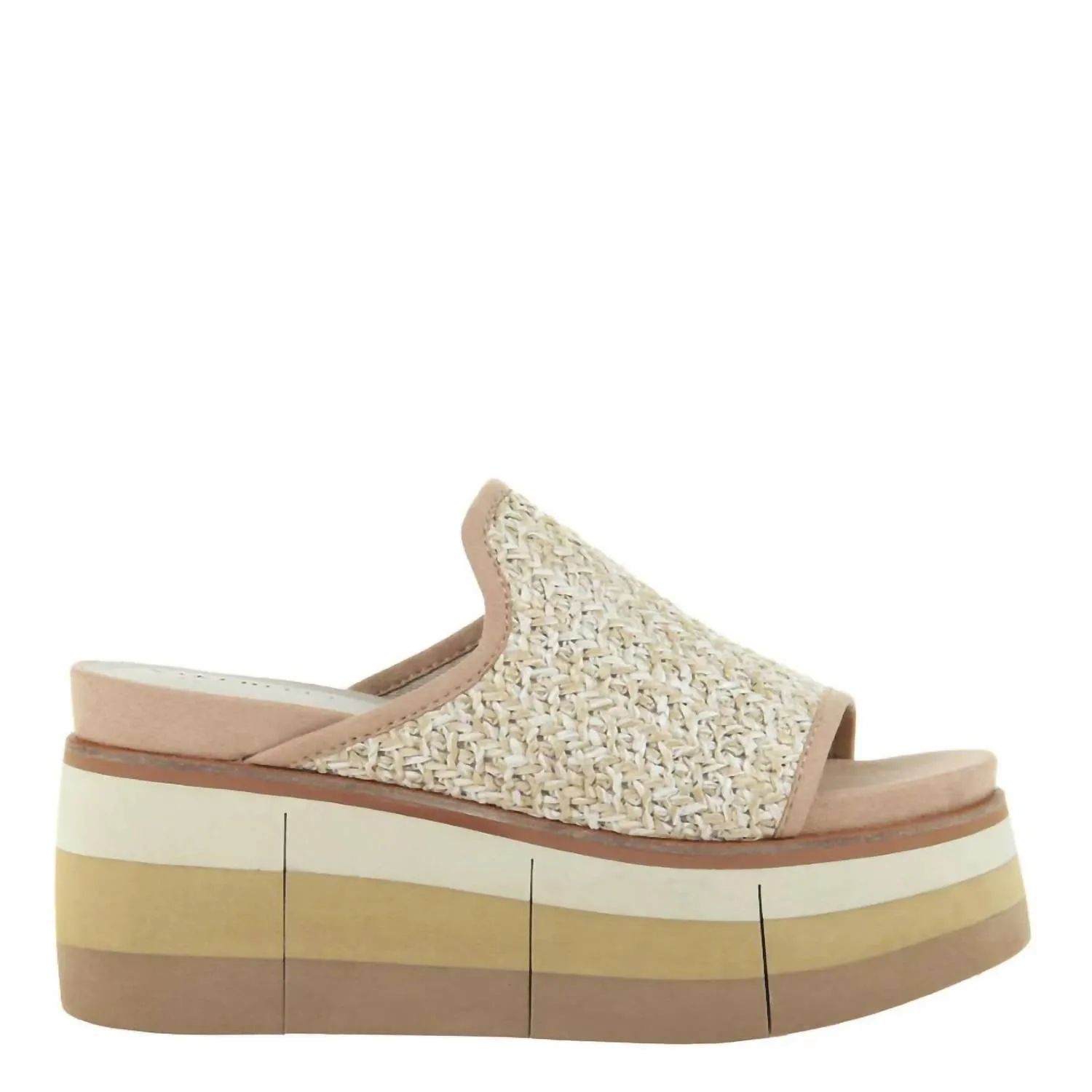 Women's Flocci Platform Sandals In Beige