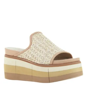 Women's Flocci Platform Sandals In Beige