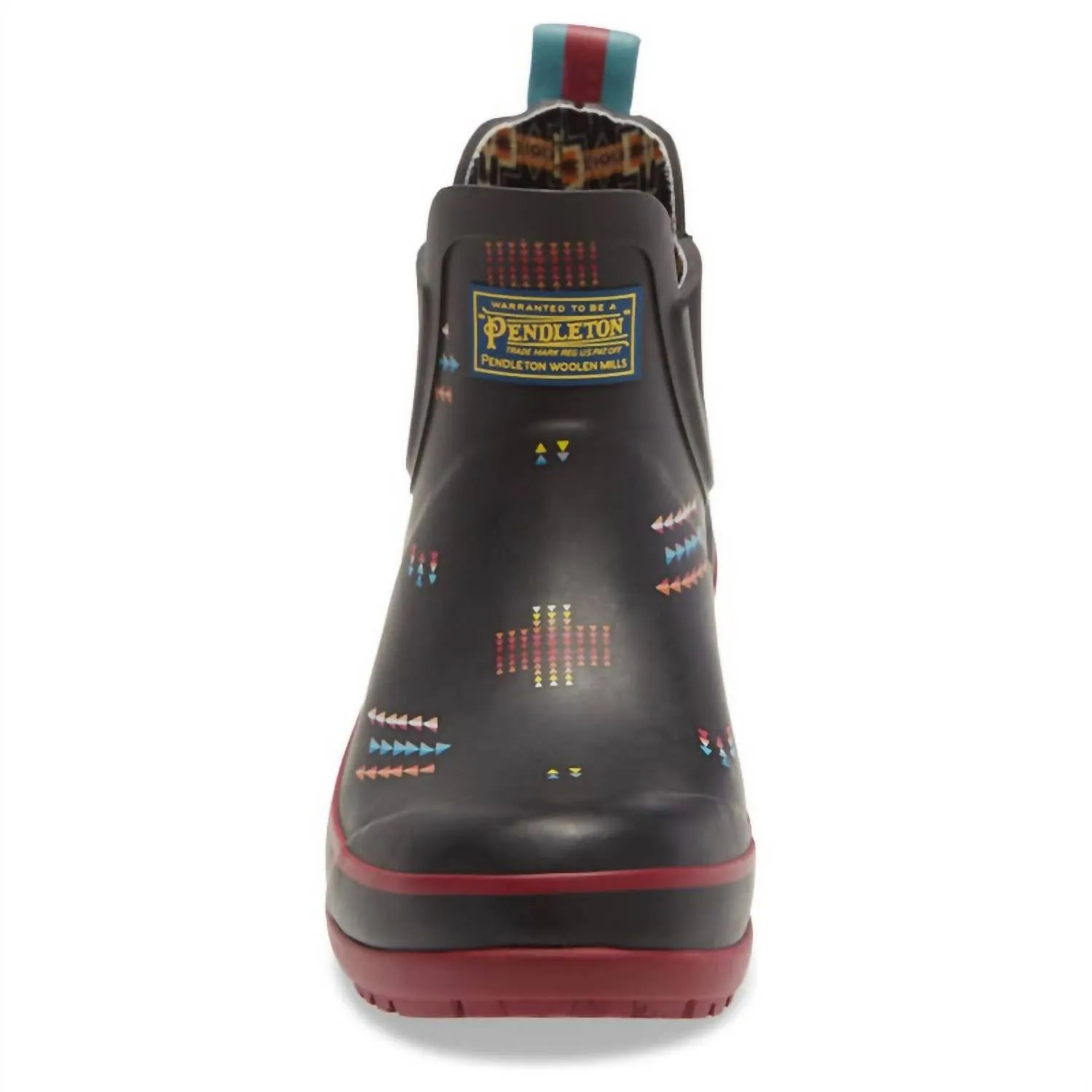 Women’S Heritage Geo Toss Chelsea Rain Boots In Black