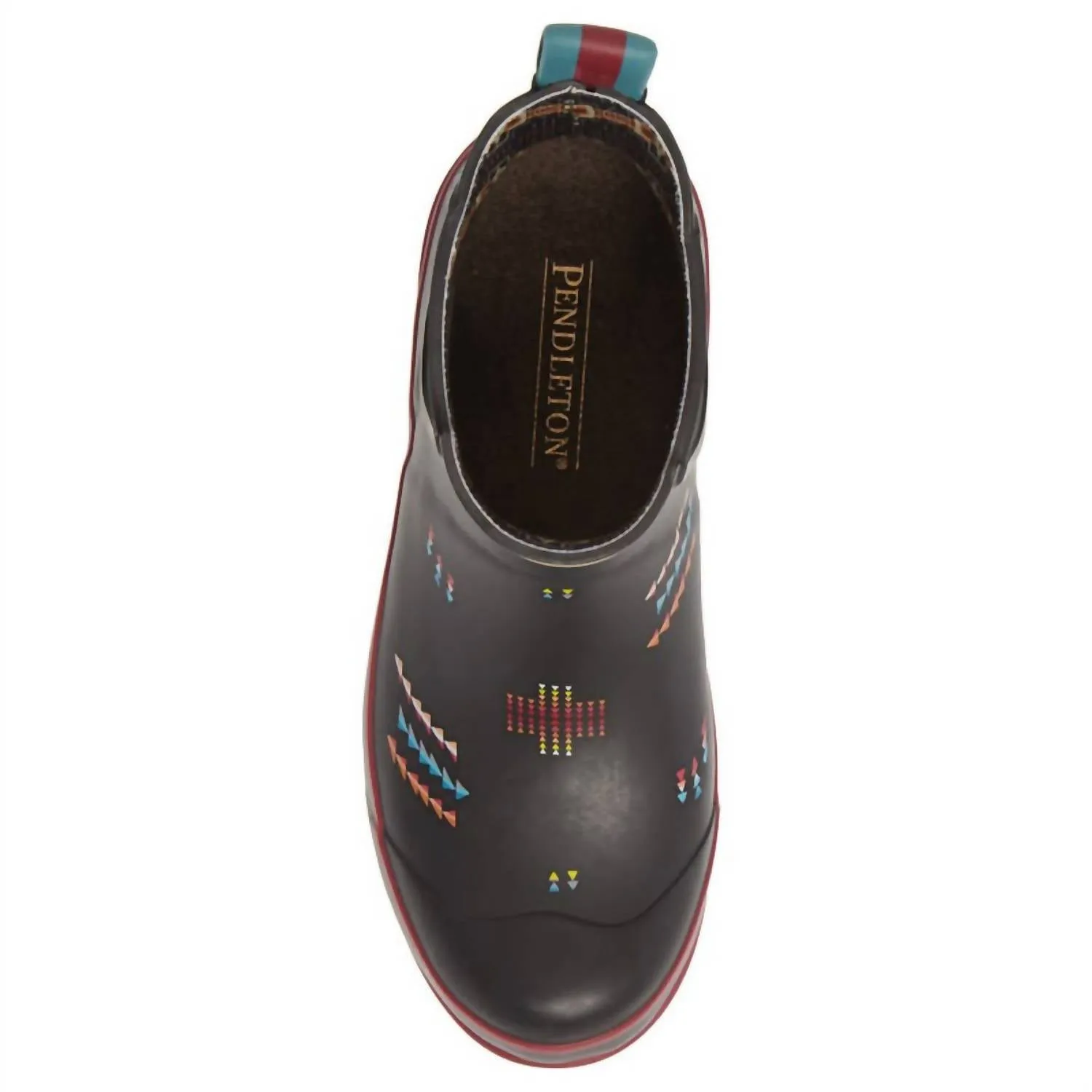 Women’S Heritage Geo Toss Chelsea Rain Boots In Black