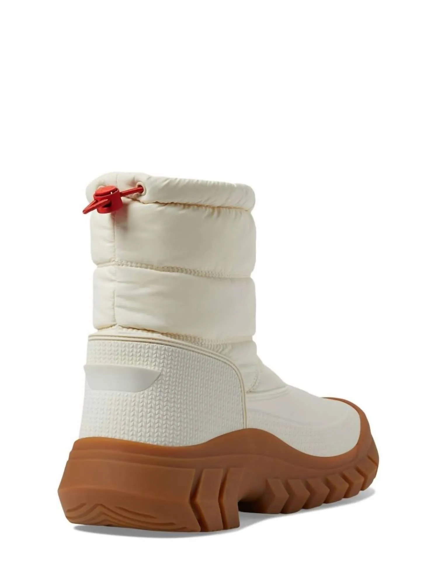 Women's Intrepid Short Snow Boot In White Willow/gum