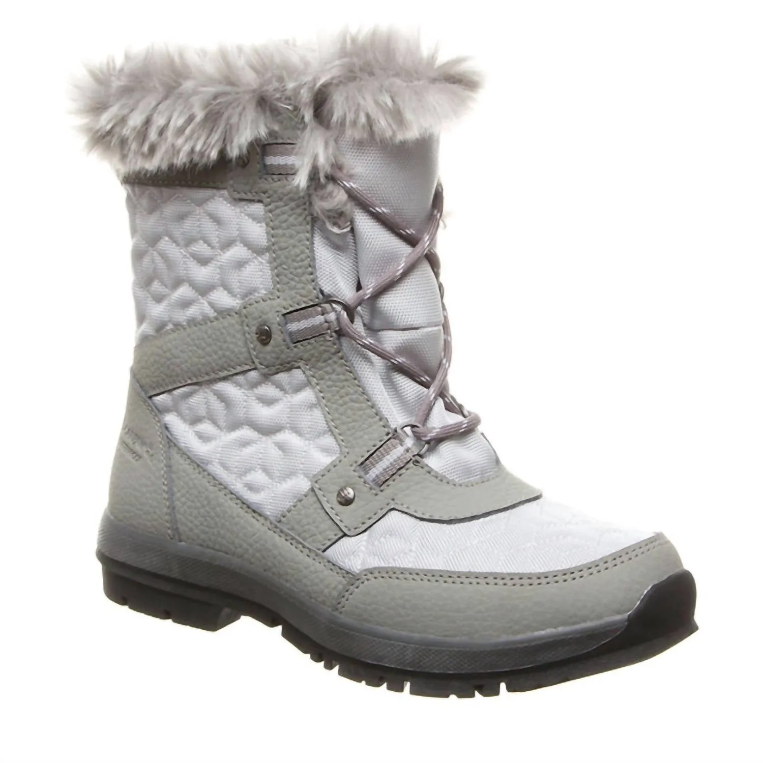 Women's Marina Winter Boots In Charcoal/ Lt. Grey