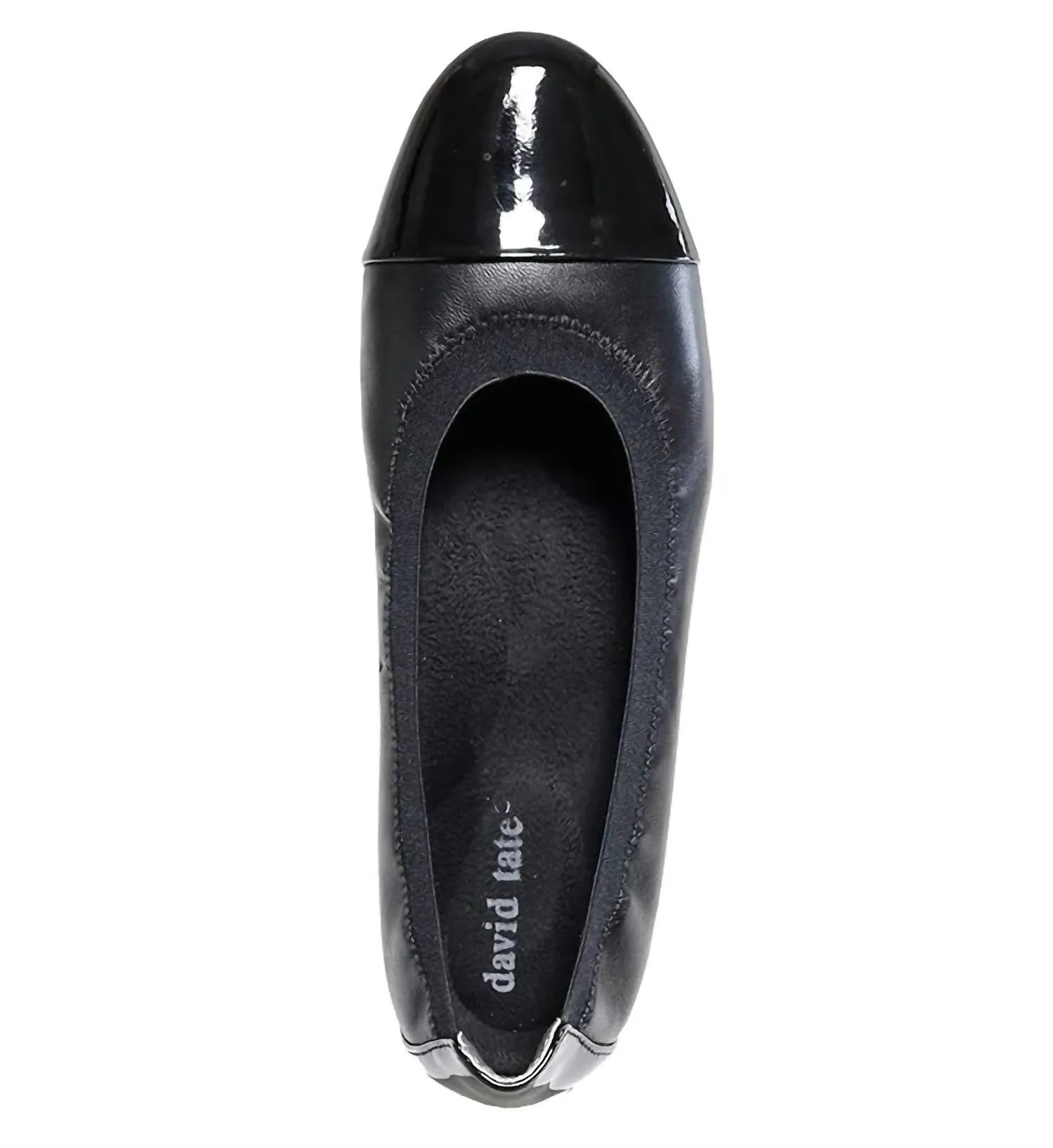 Women's Nicole Flats - Wide Width In Black