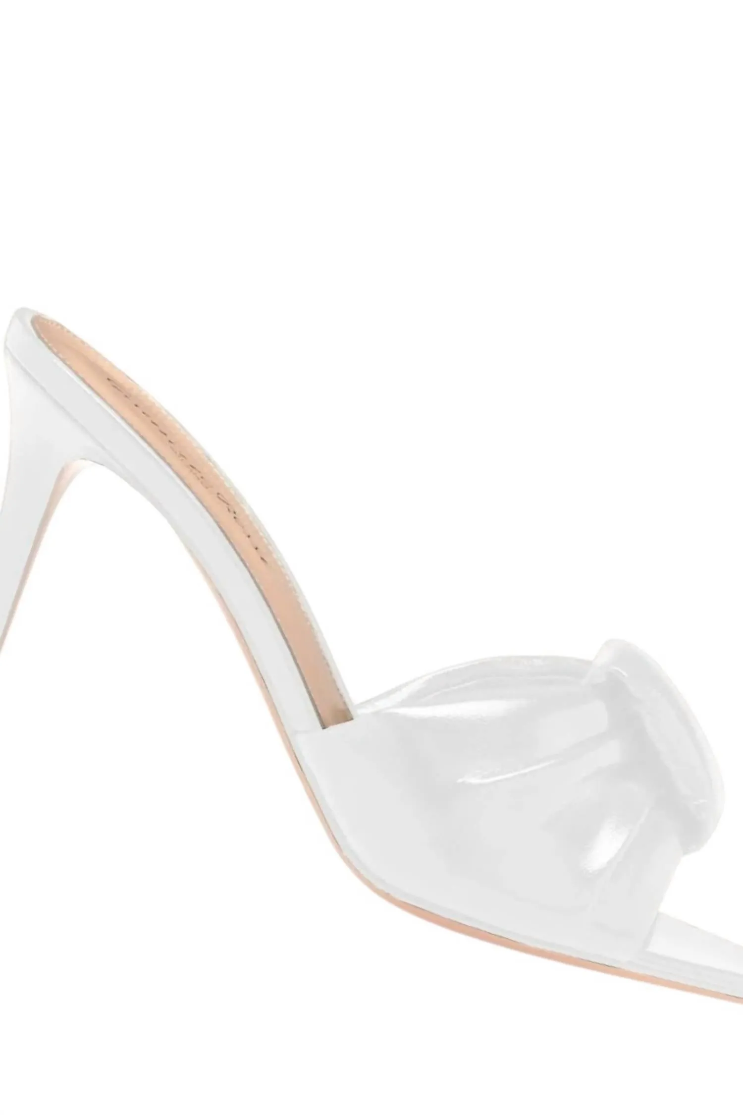 Women's Open Toe Heel In Off-White