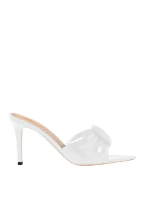 Women's Open Toe Heel In Off-White