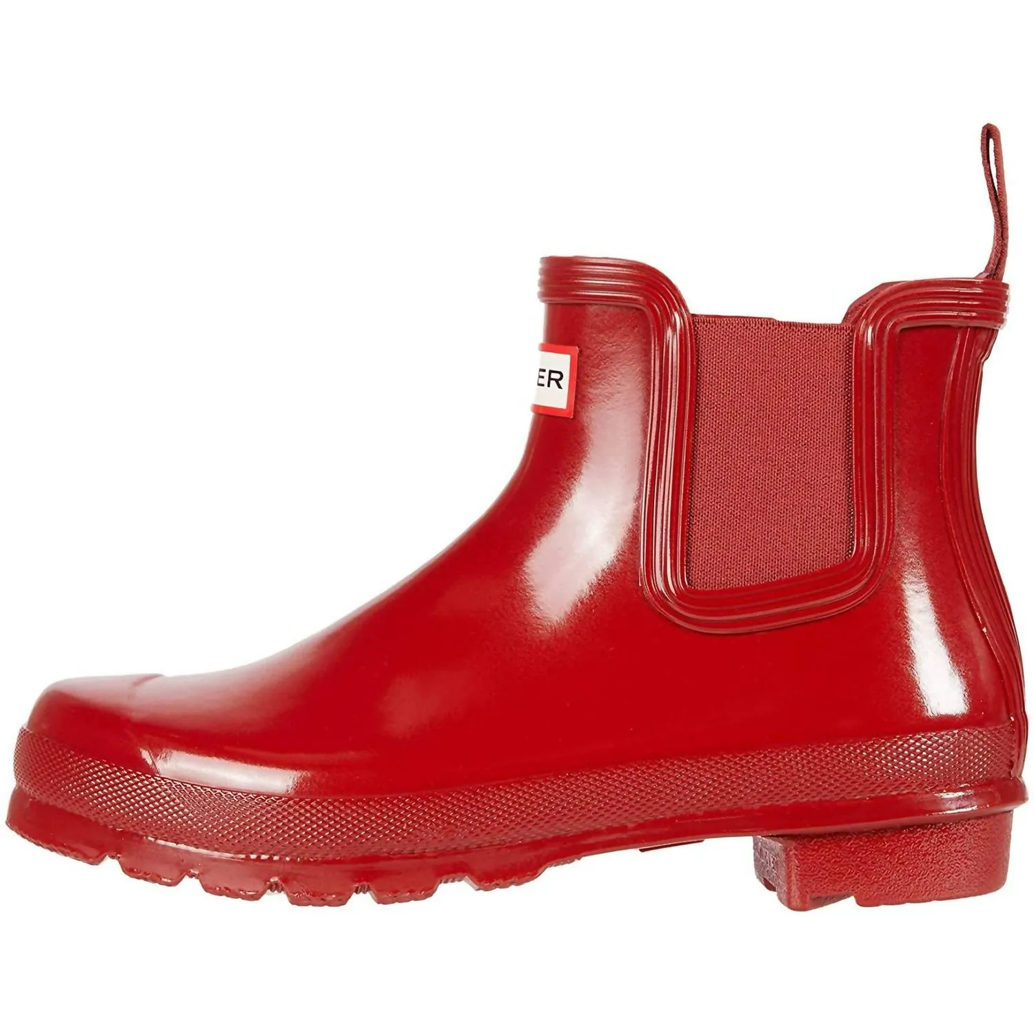 Women's Original Gloss Chelsea Boots In Military Red