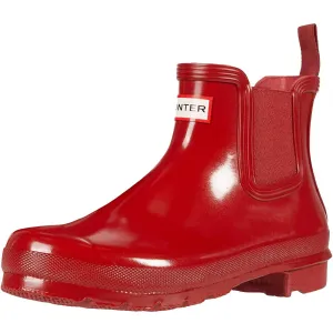 Women's Original Gloss Chelsea Boots In Military Red