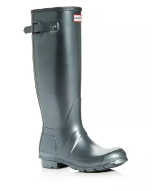 Women's Original Tall Wellington Boots In Black Nebula