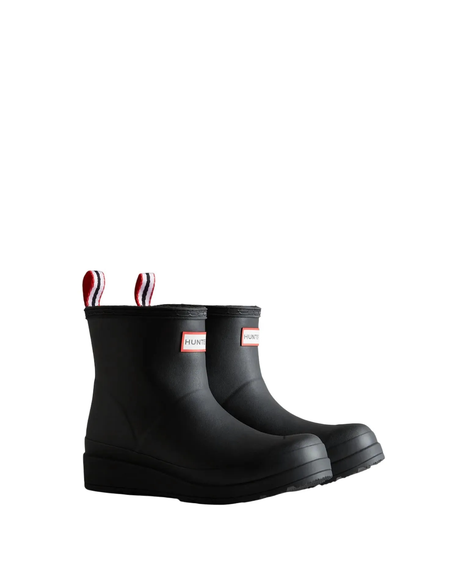 Women's Short Insulated Rain Boots In Black