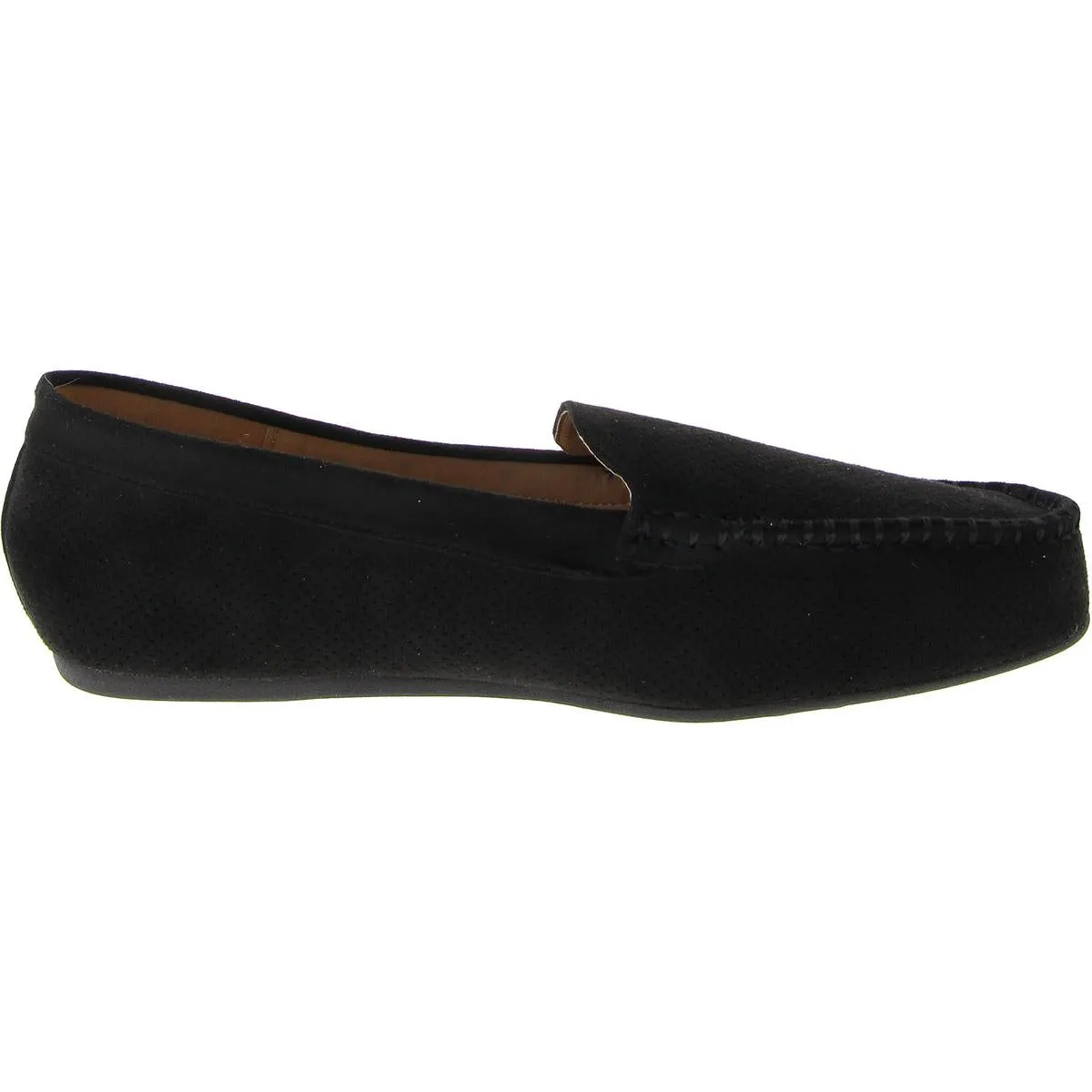 Womens Slip On Round Toe Loafers