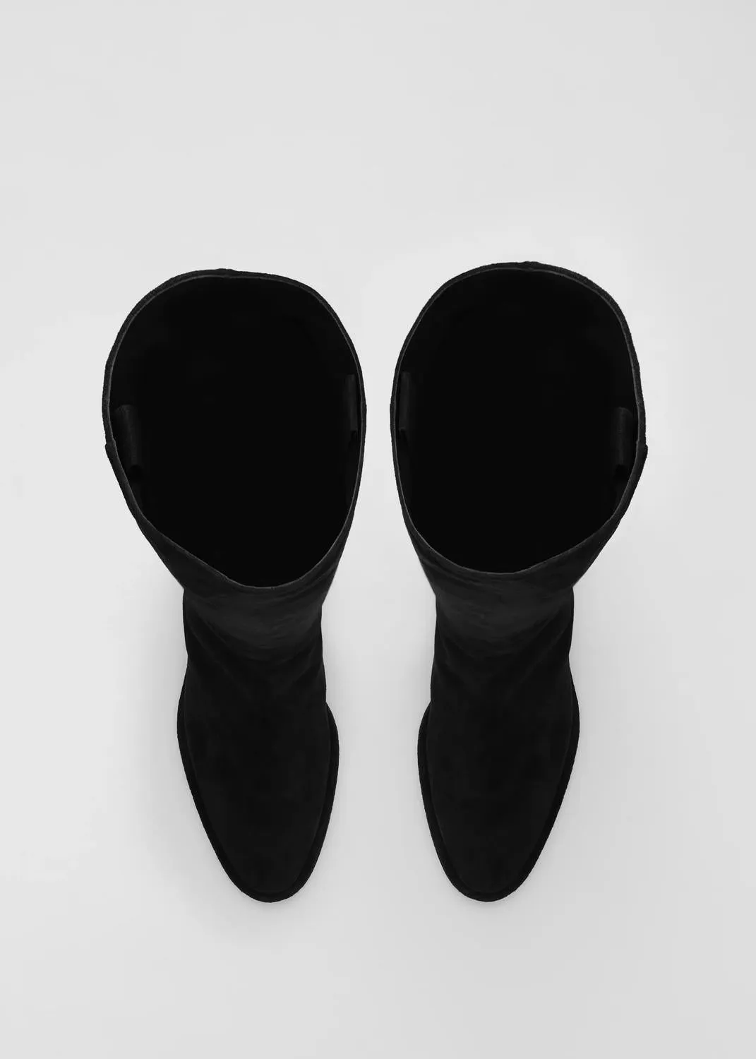 Women's Soft Slouch Boots In Black