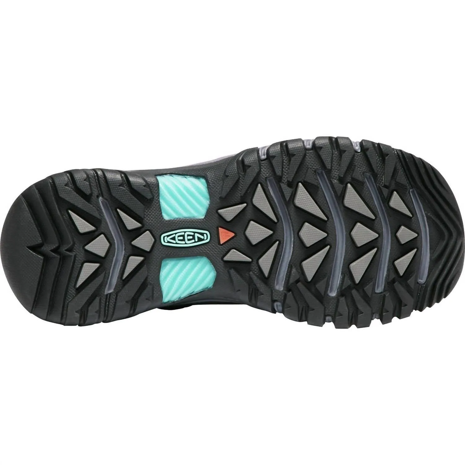 Women's Targhee Iii Waterproof Shoes In Alcatraz/blue Turqouise