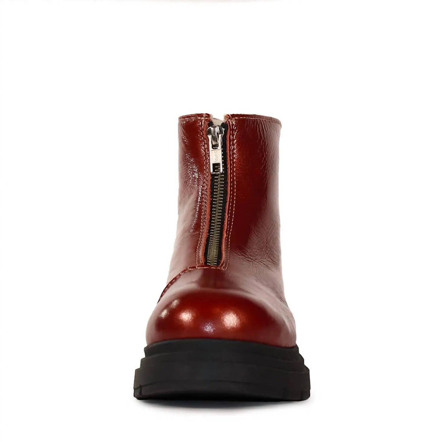 Women's Unique Winter Boots In Copper