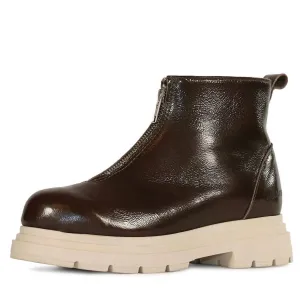 Women's Unique Winter Boots In Olive