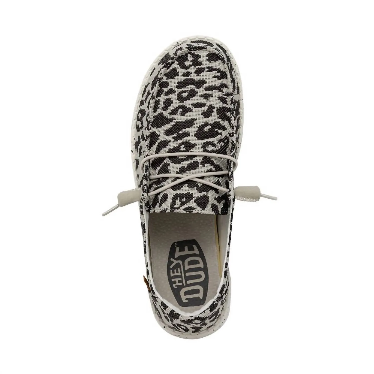 Women's Wendy Woven Shoes In Grey Cheetah