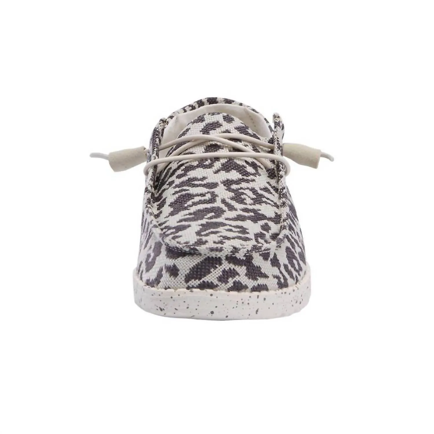 Women's Wendy Woven Shoes In Grey Cheetah