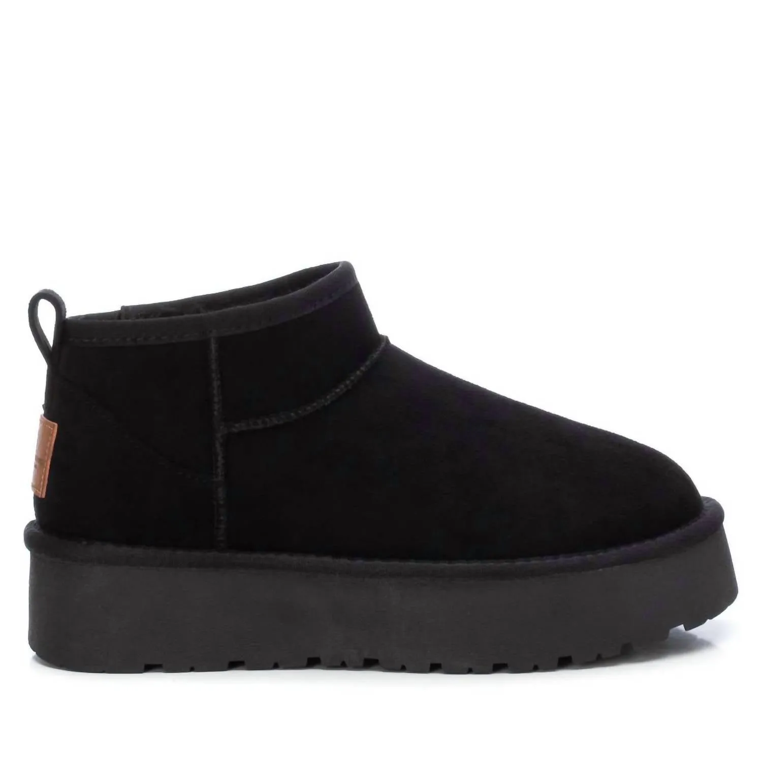 Womens Winter Booties In Black