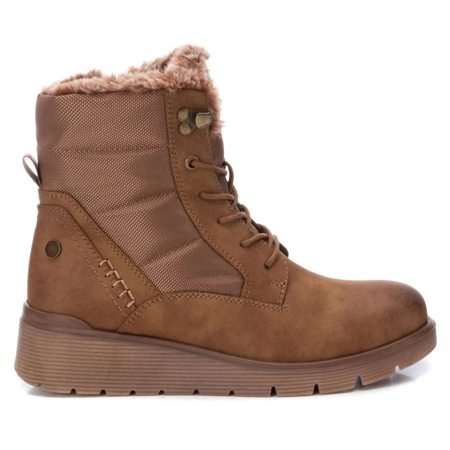 Women's Winter Booties In Camel