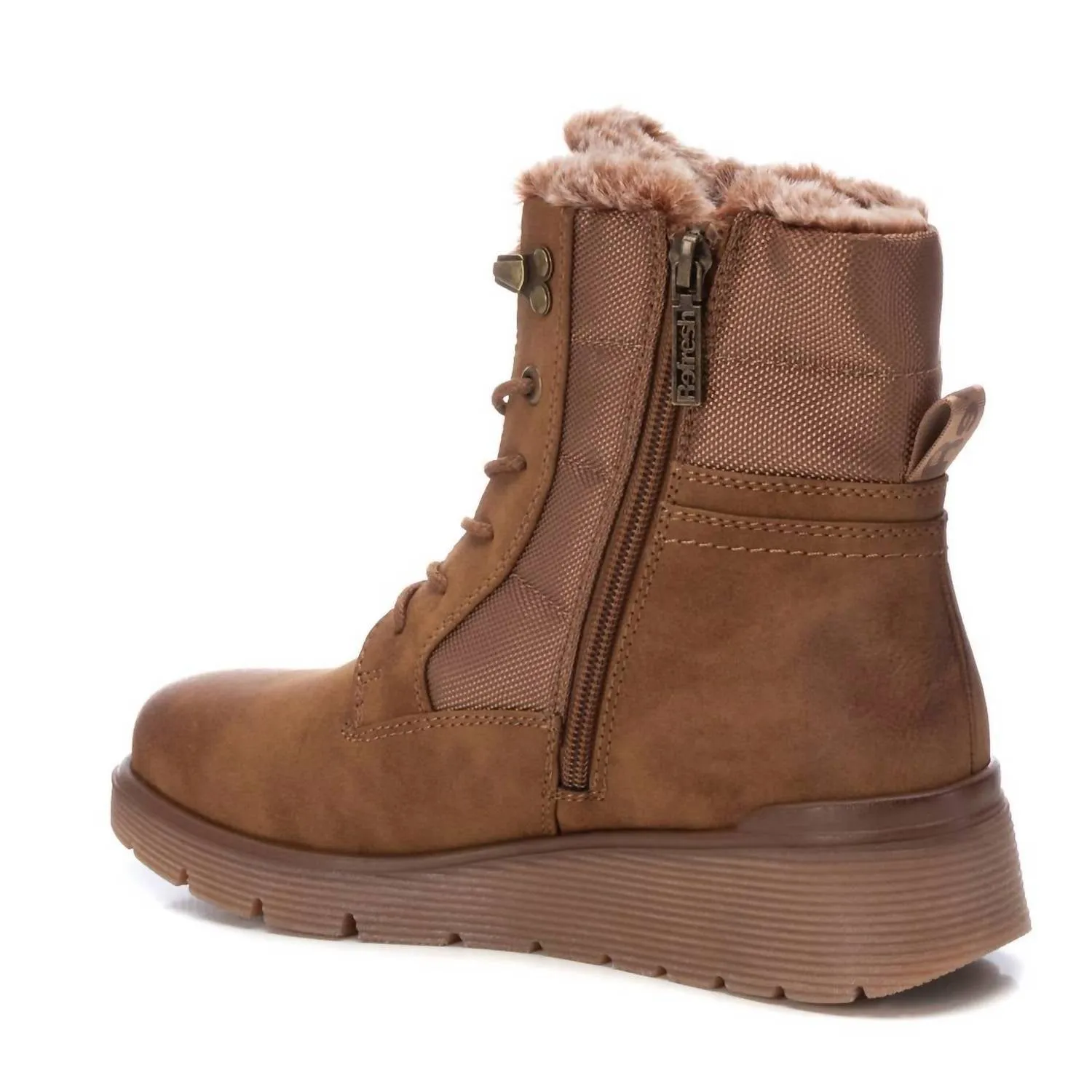 Women's Winter Booties In Camel