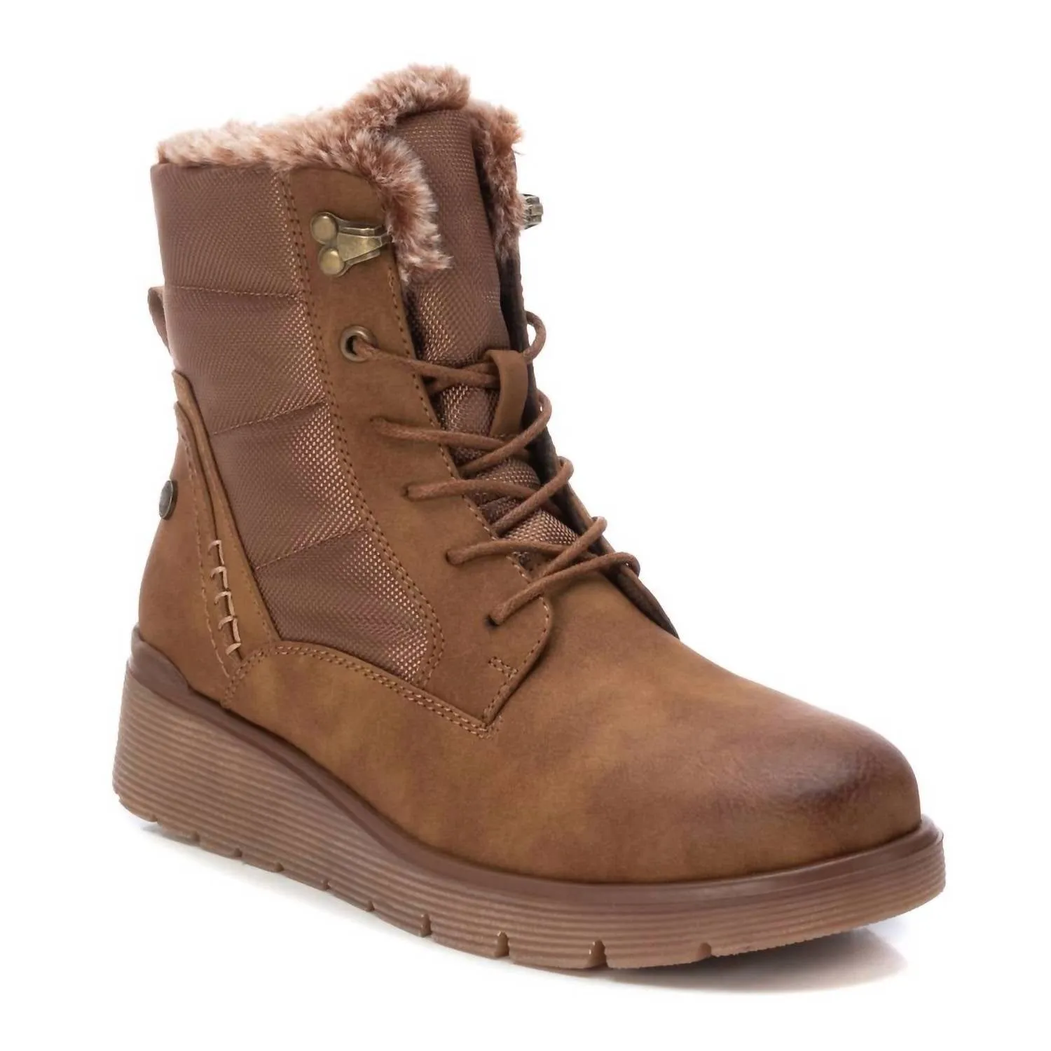 Women's Winter Booties In Camel