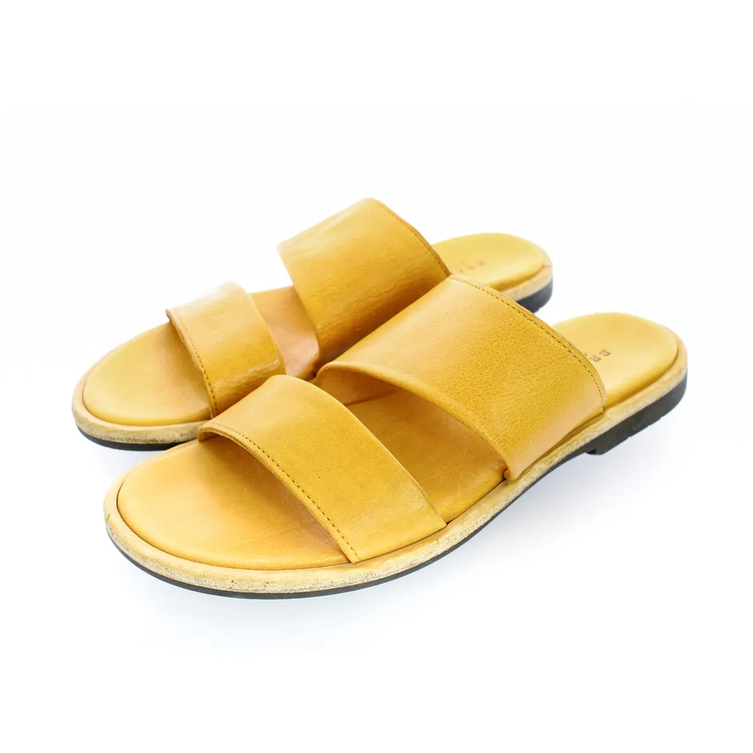 YELLOW PANAMA SANDAL